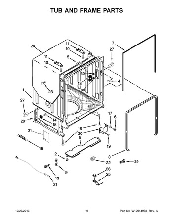 Diagram for KUDE20FBWH1