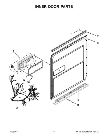 Diagram for WDF775SAYW3