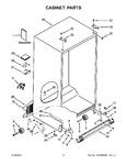 Diagram for 02 - Cabinet Parts