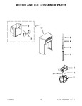 Diagram for 06 - Motor And Ice Container Parts