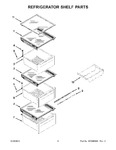 Diagram for 04 - Refrigerator Shelf Parts