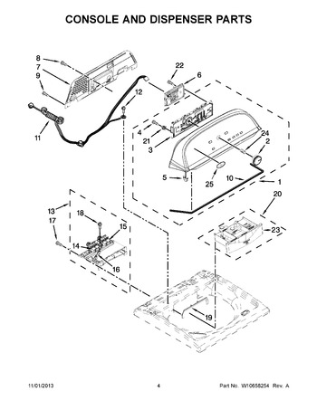 Diagram for WTW5810BW0