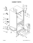 Diagram for 02 - Cabinet Parts