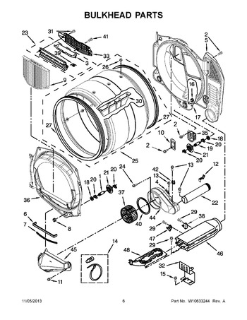 Diagram for YCED8990XW1