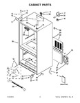 Diagram for 02 - Cabinet Parts