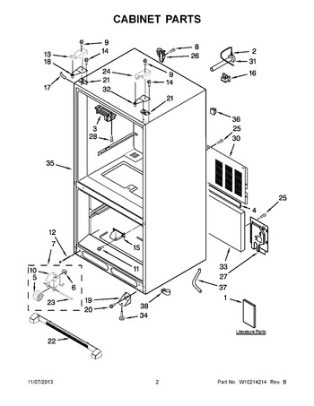 Diagram for KBFS25EVWH0