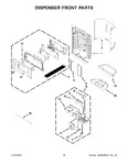 Diagram for 09 - Dispenser Front Parts