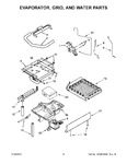 Diagram for 03 - Evaporator, Grid, And Water Parts