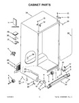 Diagram for 02 - Cabinet Parts