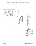 Diagram for 06 - Motor And Ice Container Parts