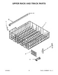 Diagram for 10 - Upper Rack And Track Parts