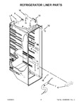 Diagram for 03 - Refrigerator Liner Parts