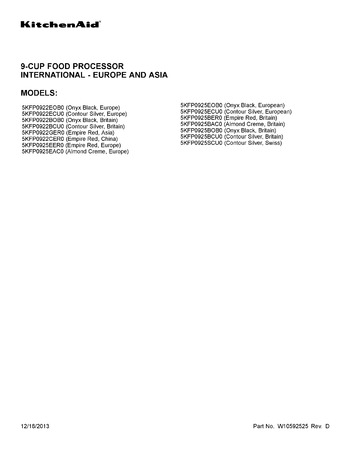 Diagram for 5KFP0922BCU0