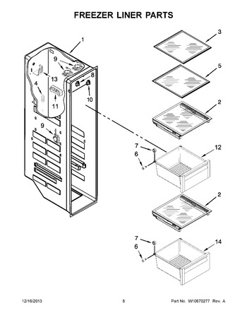 Diagram for WRS950SIAM01