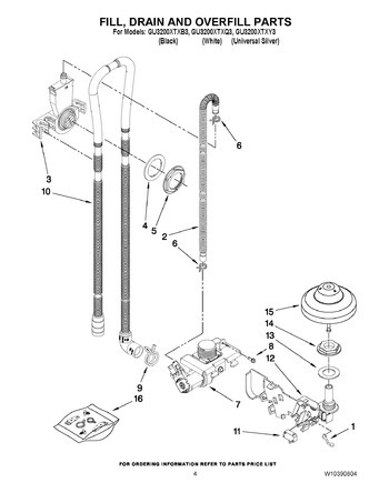 Diagram for GU3200XTXY3