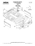 Diagram for 01 - Cooktop Parts