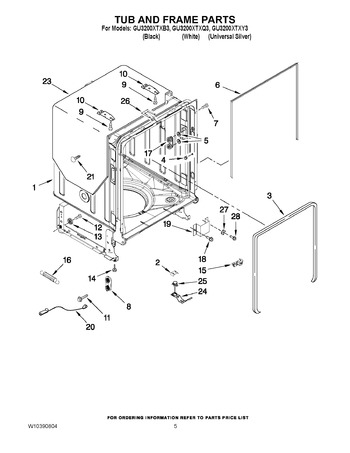 Diagram for GU3200XTXY3