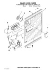 Diagram for 03 - Inner Door Parts