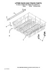 Diagram for 09 - Upper Rack And Track Parts