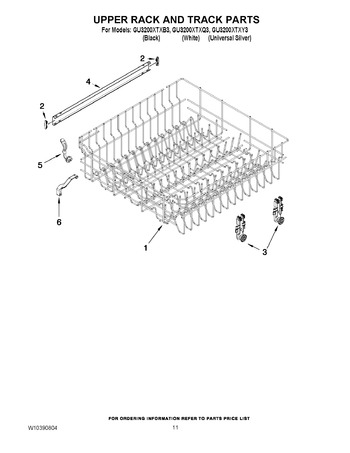 Diagram for GU3200XTXY3