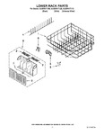 Diagram for 10 - Lower Rack Parts