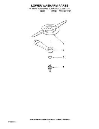 Diagram for GU3200XTXY3