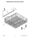 Diagram for 10 - Upper Rack And Track Parts