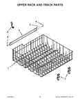 Diagram for 10 - Upper Rack And Track Parts