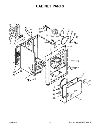 Diagram for WED4890BW0