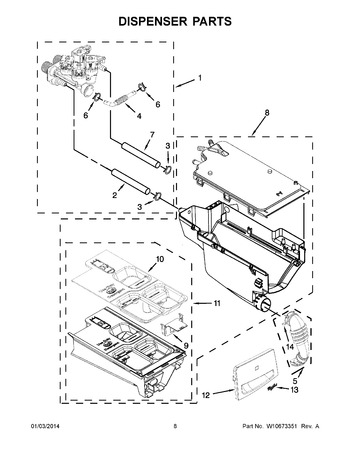 Diagram for WFW86HEBW2