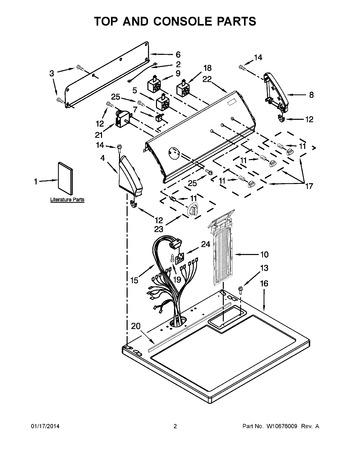 Diagram for CED147SDW0