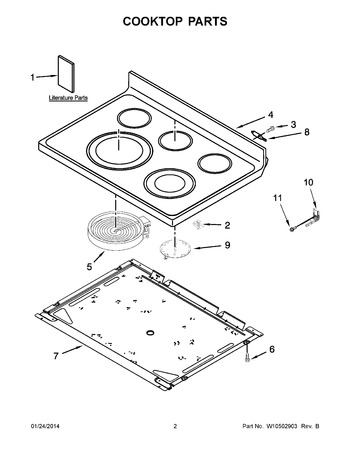 Diagram for YWFE710H0AW0