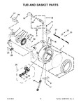 Diagram for 06 - Tub And Basket Parts