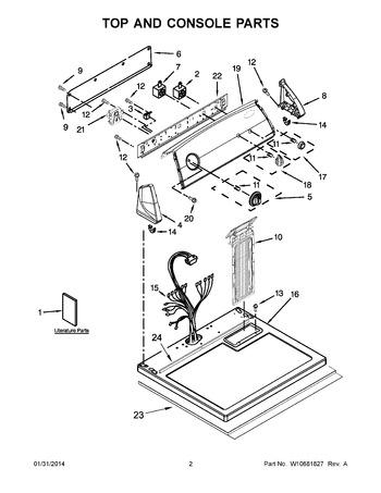 Diagram for 7MWGD1601AW3