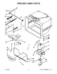 Diagram for 03 - Freezer Liner Parts