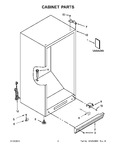 Diagram for 02 - Cabinet Parts