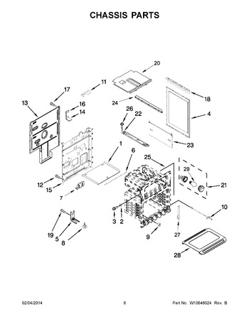 Diagram for WGG755S0BS01