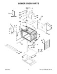 Diagram for 02 - Lower Oven Parts