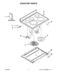 Diagram for 02 - Cooktop Parts