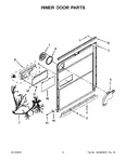 Diagram for 04 - Inner Door Parts