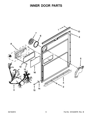 Diagram for KUDS30IXWH3