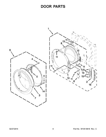 Diagram for WGD88HEAC0