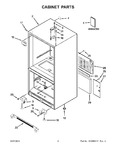 Diagram for 02 - Cabinet Parts