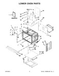 Diagram for 02 - Lower Oven Parts