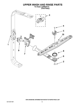 Diagram for IUD9500WX3