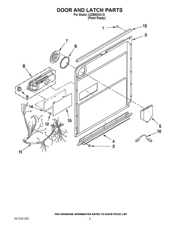 Diagram for IUD9500WX3