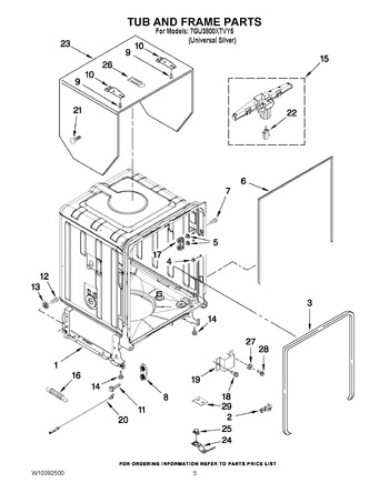 Diagram for 7GU3800XTVY5