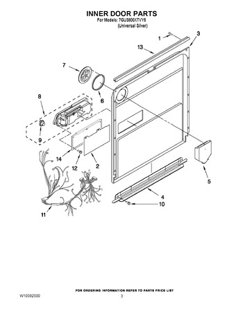 Diagram for 7GU3800XTVY5