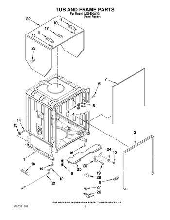 Diagram for IUD9500WX3