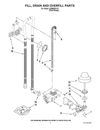 Diagram for IUD9500WX3